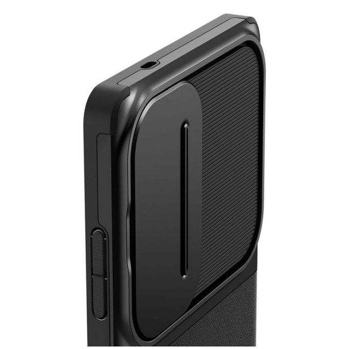 Spigen - Étui Optik Armor pour Samsung Galaxy S25 Ultra, noir