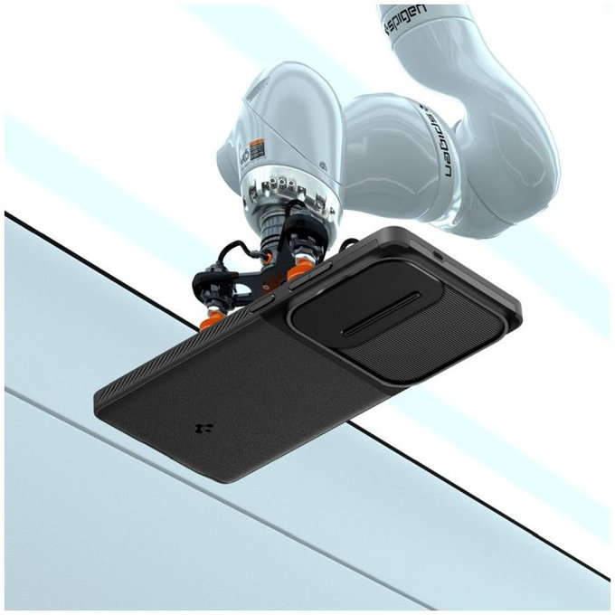 Spigen - Étui Optik Armor pour Samsung Galaxy S25 Ultra, noir