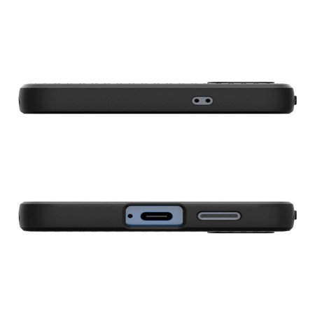 Spigen - Étui Liquid Air pour Samsung Galaxy S25+, Matte Black