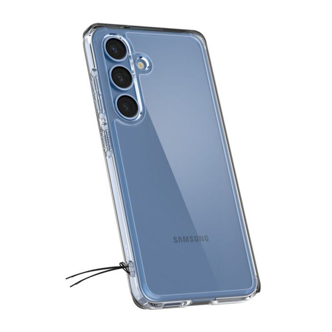Spigen - Étui Ultra Hybrid pour Samsung Galaxy S25+, Crystal Clear