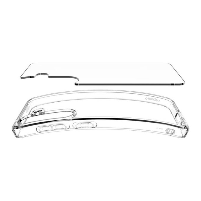 Spigen - Étui Ultra Hybrid pour Samsung Galaxy S25+, Crystal Clear