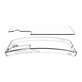 Spigen - Étui Ultra Hybrid pour Samsung Galaxy S25+, Crystal Clear