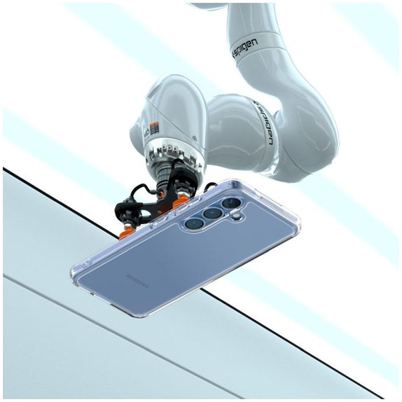 Spigen - Étui Ultra Hybrid pour Samsung Galaxy S25+, Crystal Clear
