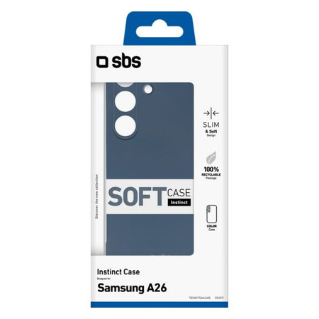 SBS - Cas Instinct pour Samsung Galaxy A26, bleu