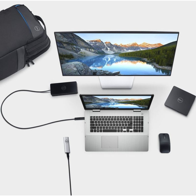 Dell D6000 - Station d'accueil (USB-C) + Adaptateur 130W Reconditionné