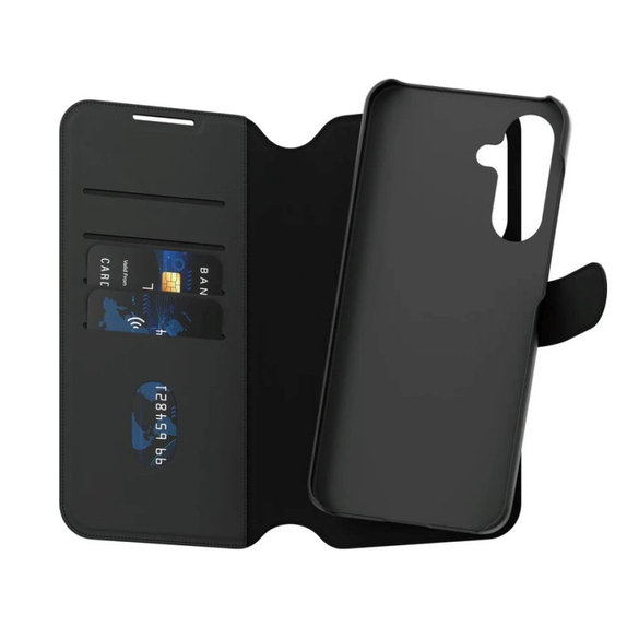 Étui Wallet Tango Two-In-One pour Samsung A56 5G, noir, PanzerGlass