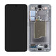 Samsung Galaxy S25 - Écran LCD + Écran tactile + Cadre (Silver Shadow) OLED
