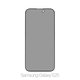 FixPremium Privacy Anti-Spy Glass - Verre trempé pour Samsung Galaxy S25