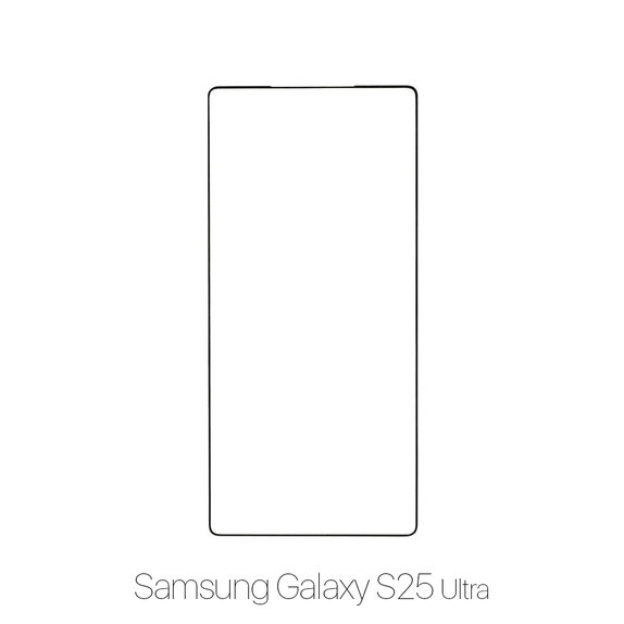 FixPremium FullCover Glass - Verre trempé pour Samsung Galaxy S25 Ultra