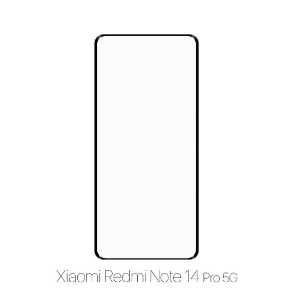FixPremium FullCover Glass - Verre trempé pour Xiaomi Redmi Note 14 Pro 5G 24090RA29G