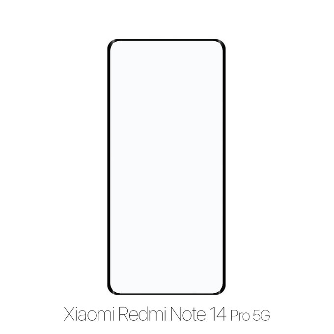FixPremium FullCover Glass - Verre trempé pour Xiaomi Redmi Note 14 Pro 5G 24090RA29G