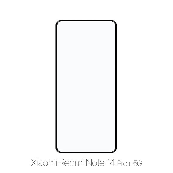 FixPremium FullCover Glass - Verre trempé pour Xiaomi Redmi Note 14 Pro+ 5G 24094RAD4G