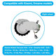 Xiaomi Robot Vacuum X20, S10, Dreame X30, X20, X10 Pro - Roue avec moteur (droite) (Blanc)