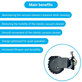 Xiaomi Robot Vacuum X20, S10, Dreame X30, X20, X10 Pro - Roue avec moteur (droite) (Noir)