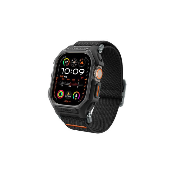 Spigen - Bracelet Lite Fit "Pro" pour Apple Watch Ultra (49mm), Matte Black