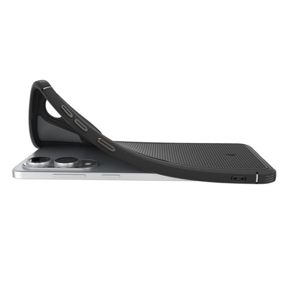 Spigen - Coque Core Armor avec MagSafe pour Samsung Galaxy S25 Edge, Matte Black