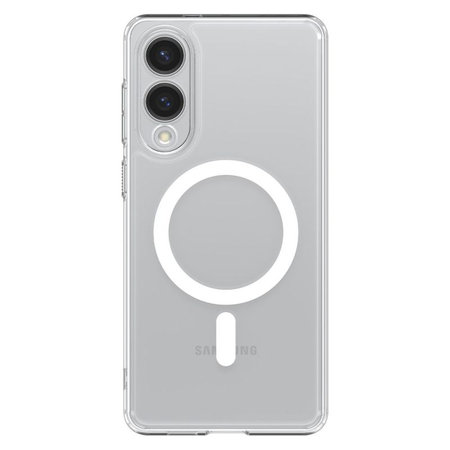 Spigen - Coque Ultra Hybrid avec MagSafe pour Samsung Galaxy S25 Edge, blanc
