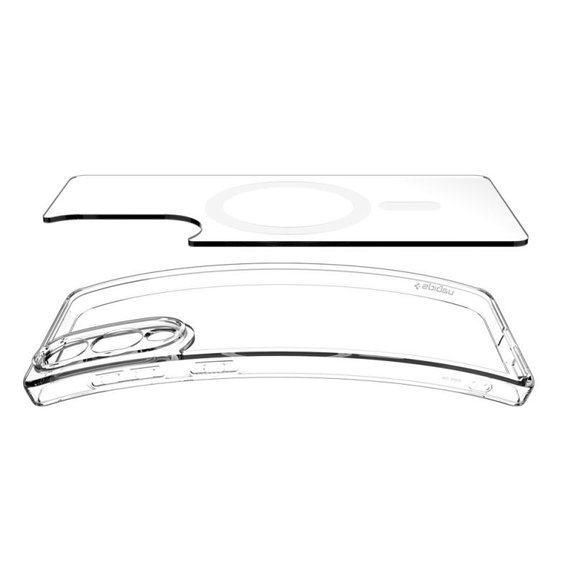 Spigen - Coque Ultra Hybrid avec MagSafe pour Samsung Galaxy S25 Edge, blanc