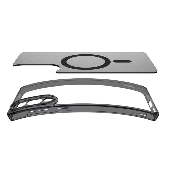 Spigen - Coque Ultra Hybrid avec MagSafe pour Samsung Galaxy S25 Edge, Frost Black