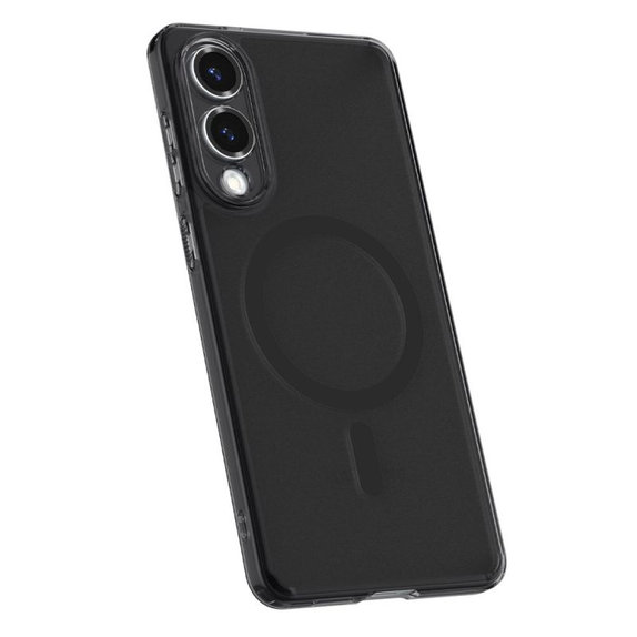Spigen - Coque Ultra Hybrid avec MagSafe pour Samsung Galaxy S25 Edge, Frost Black