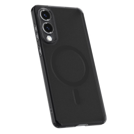 Spigen - Coque Ultra Hybrid avec MagSafe pour Samsung Galaxy S25 Edge, Frost Black