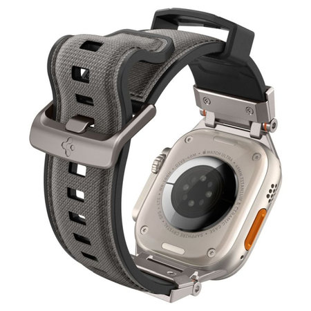 Spigen - Bracelet Durapro Armor pour Apple Watch (42, 44, 45, 49mm), gris