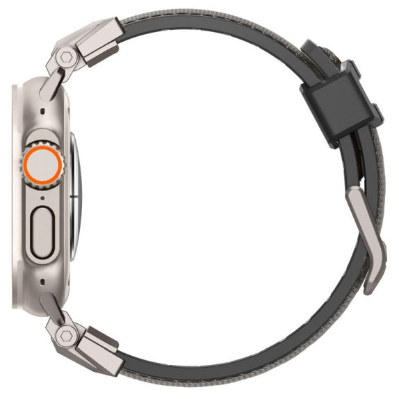 Spigen - Bracelet Durapro Armor pour Apple Watch (42, 44, 45, 49mm), gris