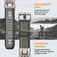 Spigen - Bracelet Durapro Armor pour Apple Watch (42, 44, 45, 49mm), gris