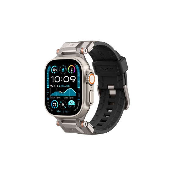 Spigen - Bracelet Durapro Armor pour Apple Watch (42, 44, 45, 49mm), gris