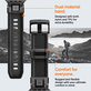 Spigen - Bracelet Durapro Armor pour Apple Watch (42, 44, 45, 49mm), Black Edition