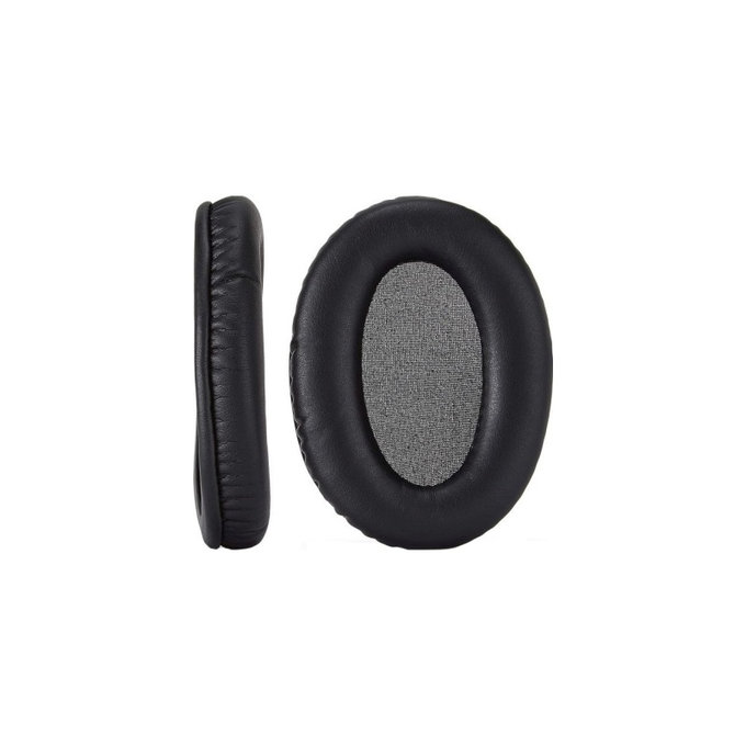 Coussinets de rechange pour HyperX Cloud II, cuir, Noires, 1 Paire