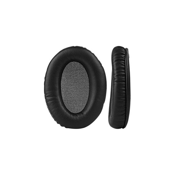 Coussinets de rechange pour HyperX Cloud II, cuir, Noires, 1 Paire