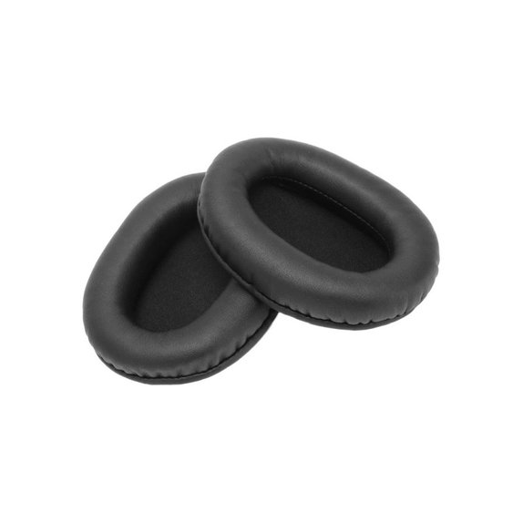 Coussinets de rechange pour HyperX Cloud Flight, Stinger, Mousse à mémoire + cuir PU, Noires, 1 Paire