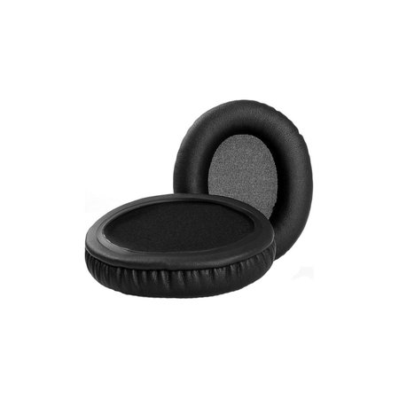 Coussinets de rechange pour HyperX Cloud Flight, Stinger, Mousse à mémoire + cuir PU, Noires, 1 Paire