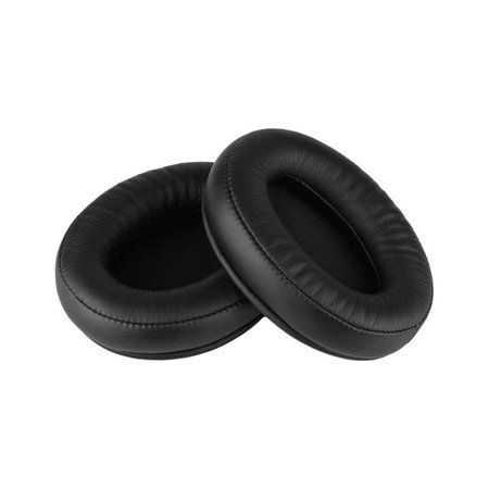 Coussinets de rechange pour HyperX Cloud Alpha, Mousse à mémoire + cuir PU, Noires, 1 Paire