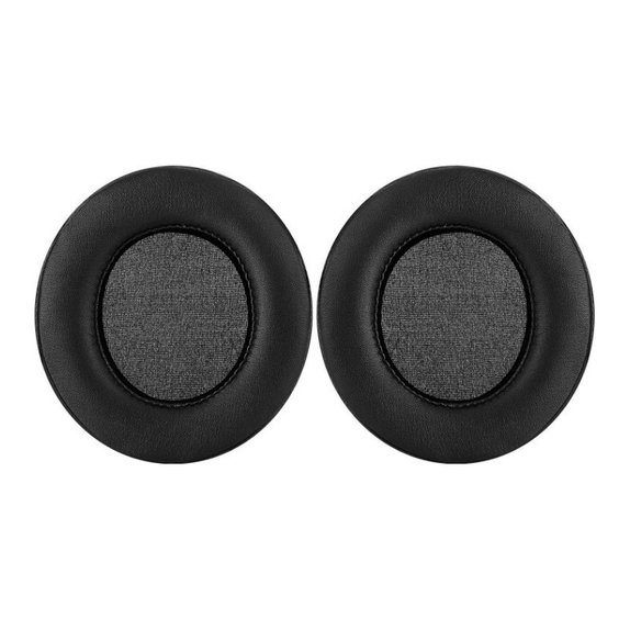 Coussinets de rechange pour Razer Nari, Kraken, Mousse à mémoire + cuir PU, Noires, 1 Paire