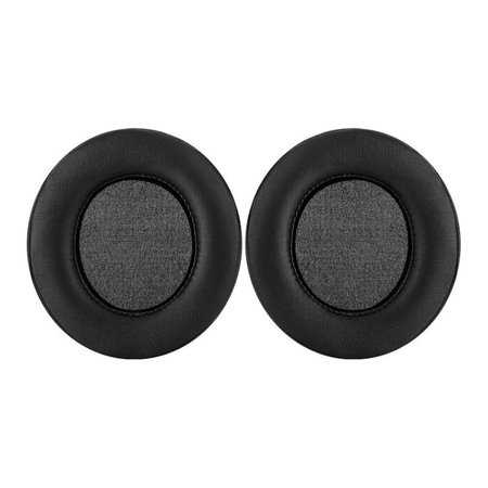 Coussinets de rechange pour Razer Nari, Kraken, Mousse à mémoire + cuir PU, Noires, 1 Paire
