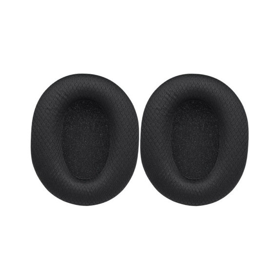 Coussinets de rechange pour Razer BlackShark, Mousse à mémoire + en Textile, Noires, Gel Rafraîchissant, 1 Paire