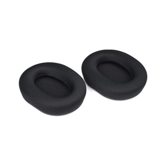 Coussinets de rechange pour Razer BlackShark, Mousse à mémoire + en Textile, Noires, Gel Rafraîchissant, 1 Paire