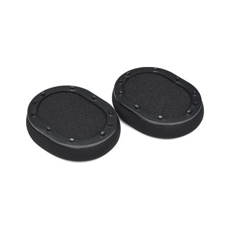 Coussinets de rechange pour Razer BlackShark, Mousse à mémoire + en Textile, Noires, Gel Rafraîchissant, 1 Paire