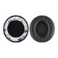 Coussinets de rechange pour Beats Solo Pro, Wireless, Mousse à mémoire + cuir PU, Noires, 1 Paire