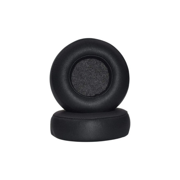 Coussinets de rechange pour Beats Pro, Mousse à mémoire + cuir PU, Noires, 1 Paire