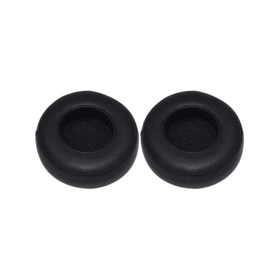 Coussinets de rechange pour Beats Pro, Mousse à mémoire + cuir PU, Noires, 1 Paire