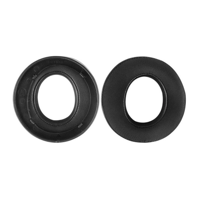 Coussinets de rechange pour Sony Playstation 5 Pulse 3D PS5, Mousse à mémoire + cuir PU, Noires, Gel Rafraîchissant, 1 Paire