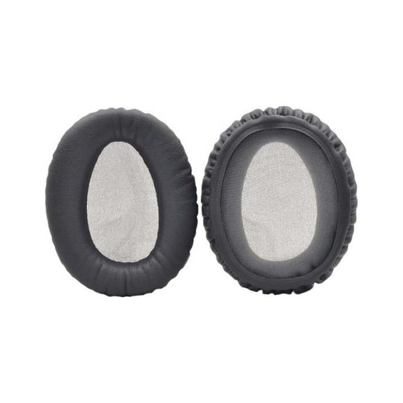 Coussinets de rechange pour Sony WH-CH710N, Mousse à mémoire + cuir PU, Noires, 1 Paire