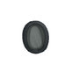 Coussinets de rechange pour Sony WH-CH710N, Mousse à mémoire + cuir PU, Noires, 1 Paire