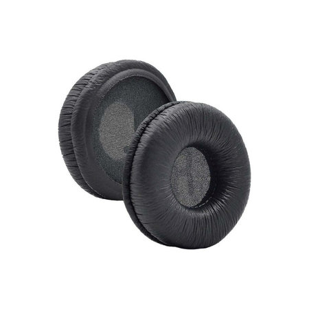 Coussinets de rechange pour JBL Tune 450, Mousse à mémoire + cuir PU, Noires, 1 Paire