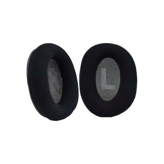 Coussinets de rechange pour Logitech G Pro X, en Textile, Noires, Gel Rafraîchissant, 1 Paire