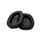 Coussinets de rechange pour Logitech G433, Mousse à mémoire + cuir PU, Noires, 1 Paire