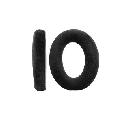 Coussinets de rechange pour Sennheiser HD598, Mousse à mémoire + cuir PU, Noires, Gel Rafraîchissant, 1 Paire